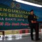 Bupati Terpilih Ir Zahir MAp saat memyampaikan sambutannya pada acara pengukuhan PB Gemkara Batubara... (Zulnas)