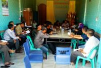 Rapat pembentukan panitia pelaksana pada pelantikan PD AMMI Batubara yang akan digelar Akhir Januari 2019. (Zulnas) 