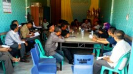 Rapat pembentukan panitia pelaksana pada pelantikan PD AMMI Batubara yang akan digelar Akhir Januari 2019. (Zulnas) 