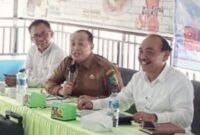 Bupati Batubara didampingi Ketua TBUPP saat melakukan kajian untuk pembangunan Batubara