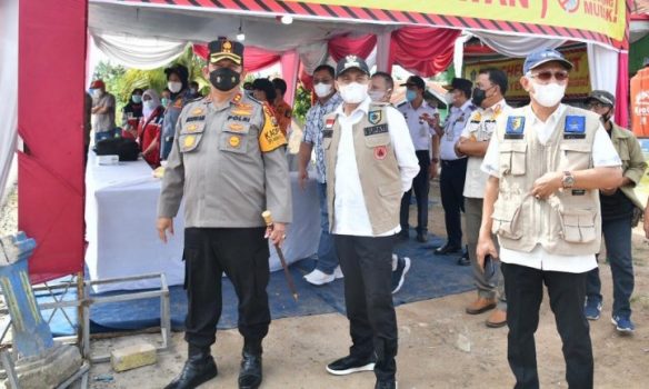 Zahir Tinjau Posko Cek Point, Pemudik Akan Diputar Balik