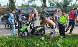 Honda Beat Terbakar di Jalinsum Batubara, Pengemudi Selamat