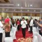 Gubernur Sumatera Utara (Sumut) Edy Rahmayadi menghadiri acara Grand Launching ‘Buku Edy Rahmayadi: Sumut Bermartabat dan Pesan Inspirasi’ di Aula Tengku Rizal Nurdin, Jalan Sudirman Nomor 41, Medan, Kamis (16/3/2023). (Foto Dinas Komunikasi dan Informatika Provinsi Sumut : Veri Ardian) 