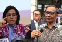 Mahfud MD Vs Sri Mulyani 