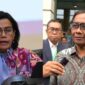 Mahfud MD Vs Sri Mulyani 
