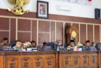 Sidang Paripurna pergantian Wakil Ketua DPRD Labuhanbatu 