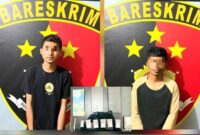 Dua Pria Saat Nunggu Pembeli terkait Sabu di Kebun Kopi Batubara 