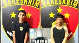 Dua Pria Saat Nunggu Pembeli terkait Sabu di Kebun Kopi Batubara 