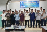 Foto bersama Pimpinan Daerah Pemuda Muhamadiyah (PDPM) pada acara pengukuhan jajaran Pengurus Cabang Pemuda Muhammadiyah (PCPM) Rantauprapat periode 2018 - 2022, Jum'at (17/3/2023).