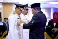 Dokumentasi Saat Gubernur Sumatera Utara Edy Rahmayadi saat melantik Bupati Batubara Zahir-Oky Pada Tahun 2018 lalu...