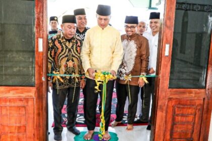 Resmikan Masjid Nurul Iman Al-Musannif di Batubara. Ijeck ; "Ini Amanah Ayah Saya"