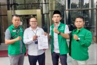 Kader HIMMAH saat diterima delegasi oleh humas KPK RI