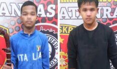 Polres Batubara Tangkap Dua Remaja Geng Motor Bersenjata Tajam