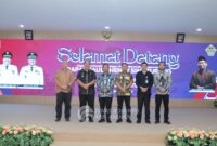 Bupati Asahan saat menerima kunjungan kerja BPK RI Sumut.(foto/kominfoasahan).