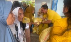 Golkar Batubara Salurkan Bantuan Sembako Gelar Pendidikan Politik Sambut HUT ke-61